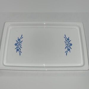 Corning Ware Blue Cornflower 16” P 45 Canada Broil Bake Tray Platter
Corningware